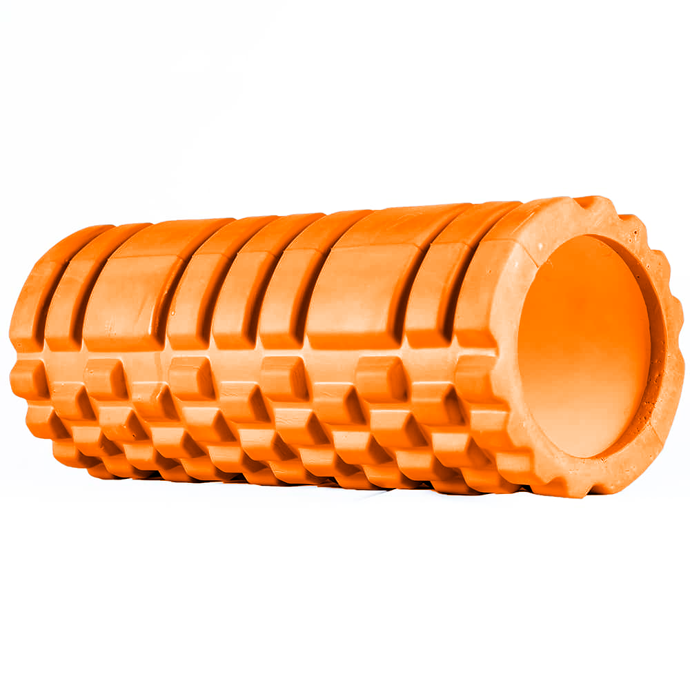 Foam Roller Cilindro Masajeador color anaranjado