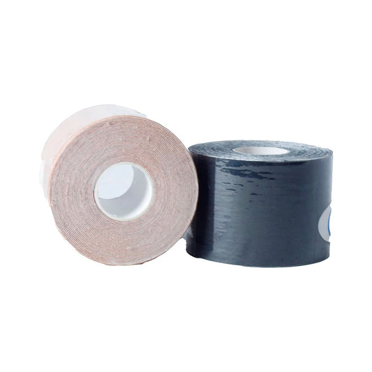 Kinesiotape cinta kinesiológica deportiva negro y beige
