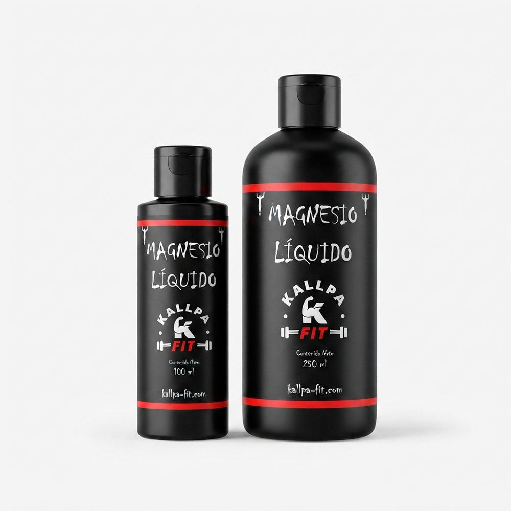 Pack Kallpa Dúo: dos frascos de magnesio líquido KallpaFit, presentación 250ml y 100ml